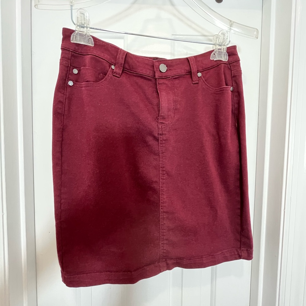 Liverpool LA Maroon Skirt, Size 6P